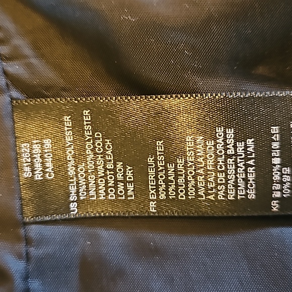 TWENTYONE BLAZER ZIPER BLACK WHITE DESIGN M MEDIUM TWENTY ONE FOREVER 21 - Picture 11 of 11